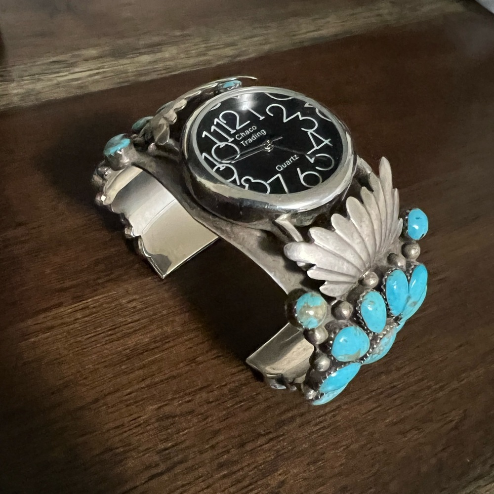 Navajo watch cuff
